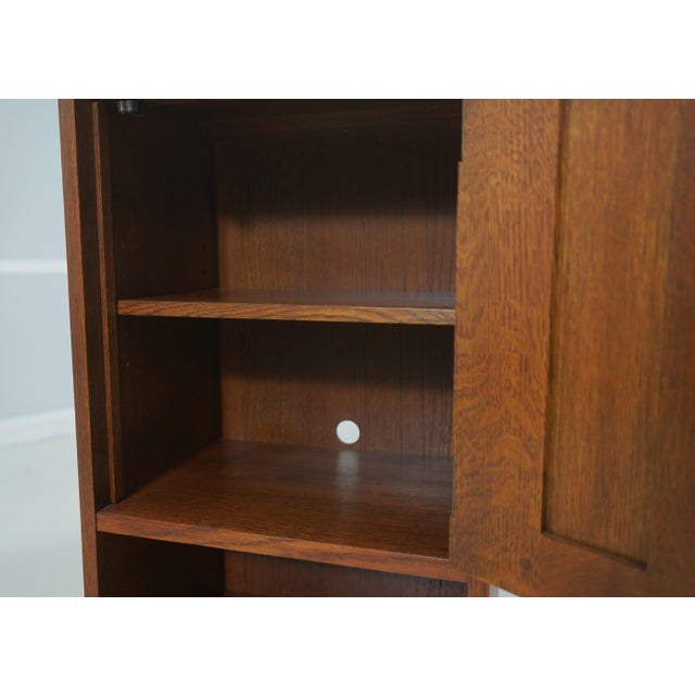 2010s Stickley Harvey Ellis 1 Door Inlaid Cabinet For Sale - Image 5 of 17