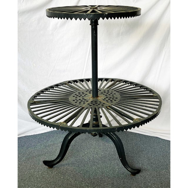 Antique TwoTier Iron Buggy Whip General Store Display Stand Chairish