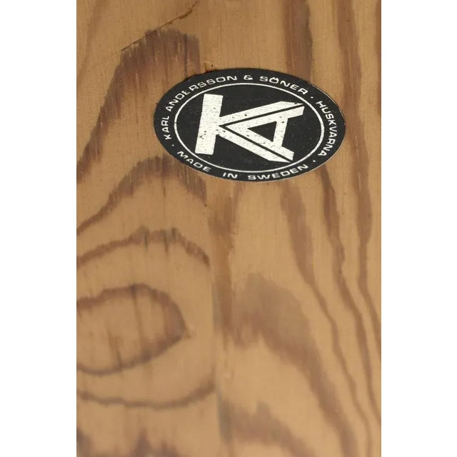 Brown Dining Table by Roland Wilhelmsson For Sale - Image 8 of 10