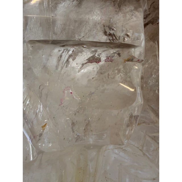 Balam: Monumental Hand-Carved Brazilian Smoky Quartz Sculpture With Natural Elestial Formation For Sale - Image 14 of 16