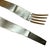 Contemporary Vintage 1993 Kam Yamazaki Sculptural Stainless Steel Serving Utensils – Japan, Set of 2 For Sale - Image 3 of 3