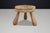 Authentic Audoux Minet French rope stool from the 1960s, featuring a handwoven seat and sculptural tripod wooden base. A...