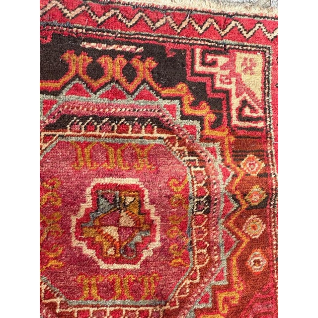 Small Mid-Century Azerbaijan Rug, 1950s For Sale - Image 11 of 16