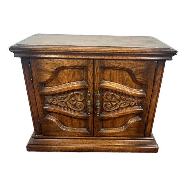 1960s Attributed to United Furniture Bed Side Table For Sale