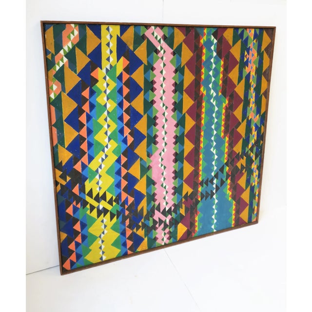 Abstract Artwork Painting, Circa 1960s, Large For Sale In New York - Image 6 of 13