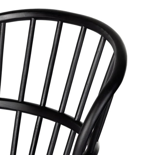 Four Hands Connor Dining Chair, Black Ash For Sale - Image 12 of 12