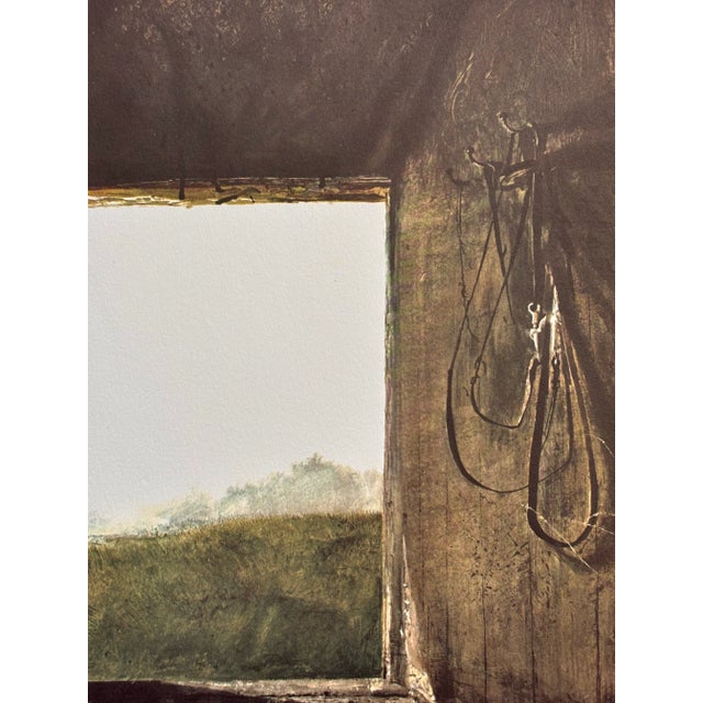 Andrew Wyeth, Burning Off, 1962 Published Lithograph Print (Offset) American Realism For Sale - Image 9 of 9