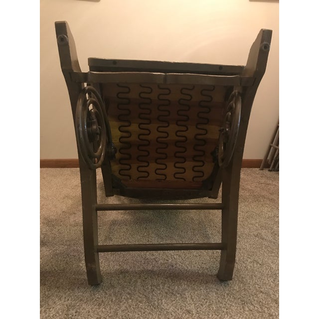 Early 1900’s Coil Spring Rocking Chair Chairish