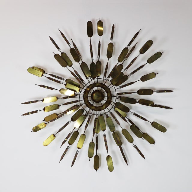 Brutalist Abstract Wall Sculpture in the Style of Curtis Jere For Sale - Image 9 of 17