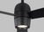 Transitional Thomas O'Brien by Visual Comfort Fan Alba 60" LED Ceiling Fan in Midnight Black For Sale - Image 3 of 9