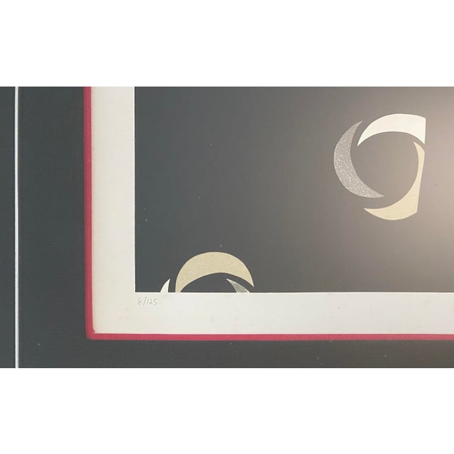 Roberto Tortoli Art Deco Color Lithograph in the Manner of Erté For Sale In Miami - Image 6 of 6