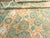 Turquoise Galerie Shabab Collection Early 20th Century Indian Cotton Agra Accent Carpet For Sale - Image 8 of 8