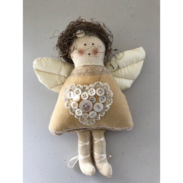 Vintage Hand Crafted Angel Doll by Natalie Silitch Usa Chairish