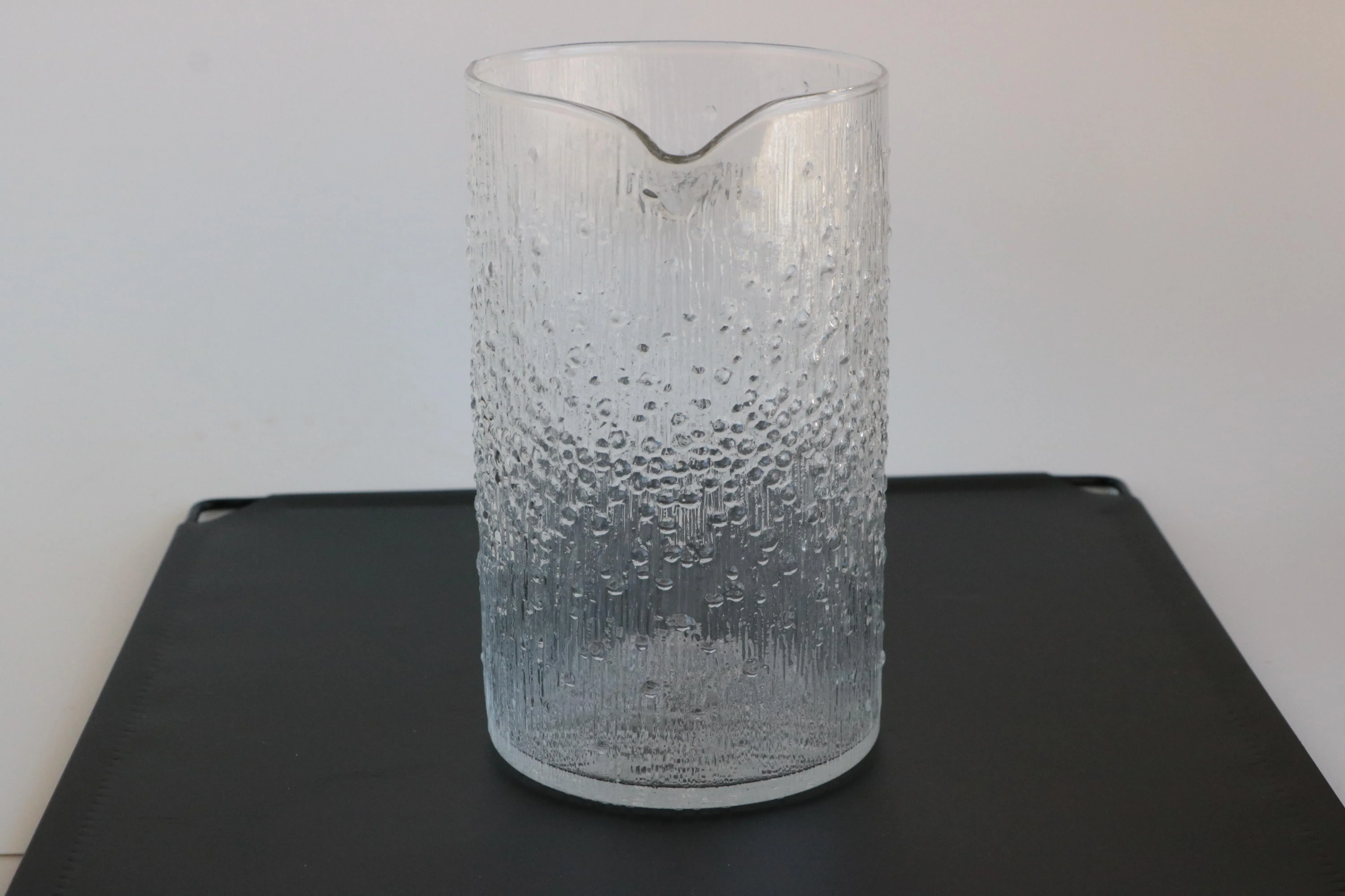 Iittala Hopla Glass Pitcher by Tapio Wirkkala | Chairish