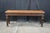 Antique Victorian English Tudor Oak Foyer Hall Entry Piano Bench 48" For Sale - Image 4 of 17
