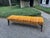 Wood Large Custom Made Bench in Rich Italian Velvet For Sale - Image 7 of 12