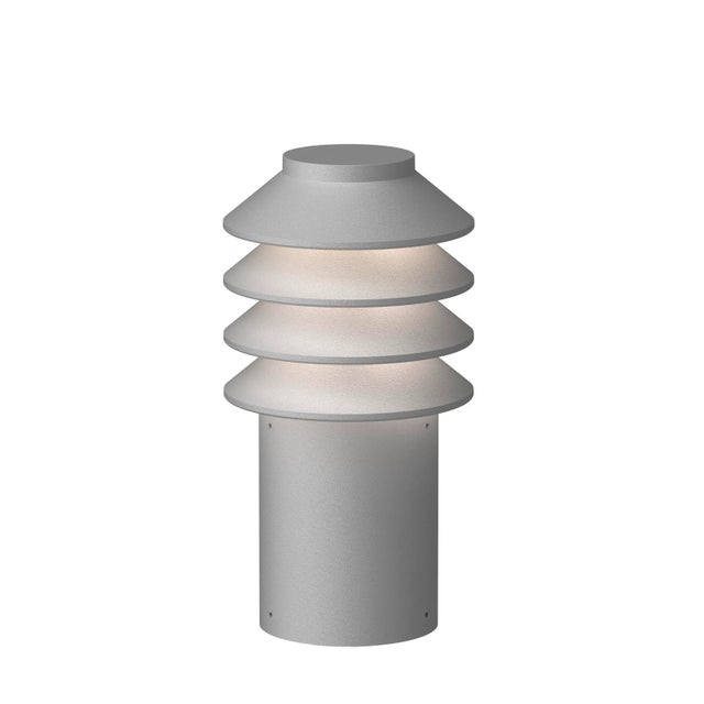 Bysted Garden Short' Outdoor Bollard Light for Louis Poulsen in Aluminum For Sale - Image 13 of 13