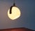 Mid-Century Swiss Space Age Plastic & Plywood Pendant Lamp from Temde, 1960s For Sale - Image 17 of 18