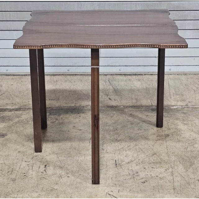 Mid 20th Century Kittinger Williamsburg Chippendale Style Mahogany Hall Table Game Table Cw 3 For Sale In Cleveland - Image 6 of 11