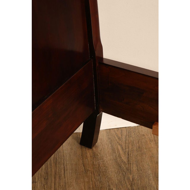 Stickley Cherry King Size Sleigh Bed For Sale - Image 9 of 18