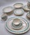 This is a beautiful vintage dinnerware collection featuring the Bermuda pattern by Johnson Brothers (crafted on their...