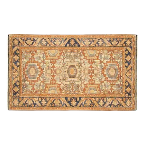 Vintage Ferahan Sarouk Oriental Rug, in Small Size, with Multiple Medallions