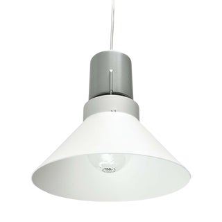 Mid-Century Modern Minimalist Danish Type 17253 Metal Pendant Lamp from Louis Poulsen, 1960s For Sale