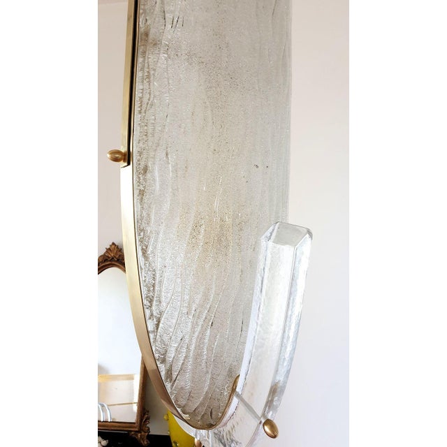 1970s Mid Century Modern Murano Glass Pendant Chandelier For Sale - Image 11 of 12