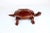 Beautifully hand carved solid mahogany turtle trinket box. 1950's vintage, produced in Haiti with most of the original...