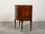 Italian Neoclassical 18th Century Walnut Demilune Cabinet with Marquetry Décor For Sale - Image 12 of 12