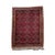 Textile Rug in Red and Gray Tones For Sale - Image 7 of 7