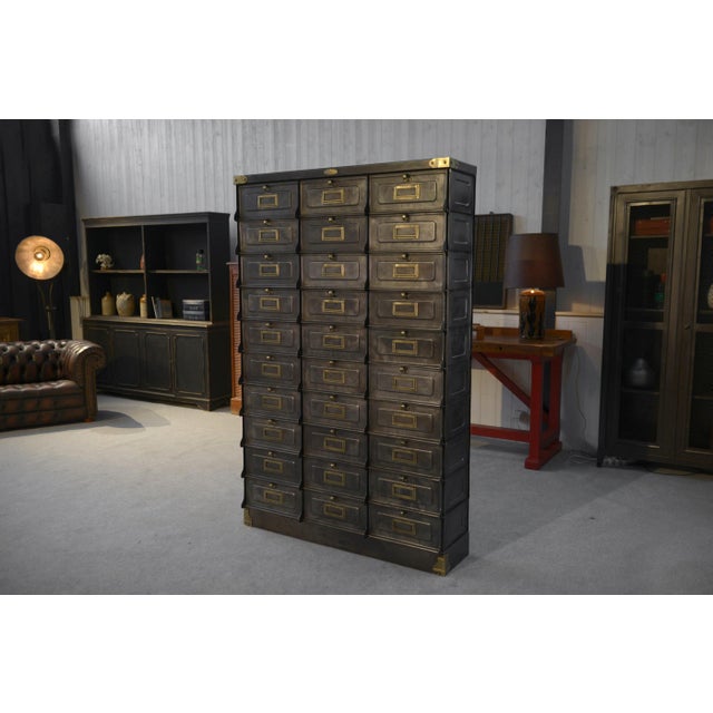 French Strafor Flap Cabinet, 1920s For Sale - Image 12 of 12