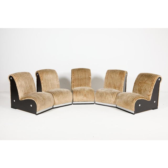 Mid-Century Seating Group, 1970s, Set of 5 For Sale - Image 17 of 18