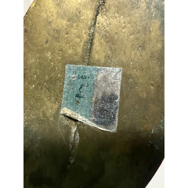 Mid Century Brass Swan For Sale In West Palm - Image 6 of 6