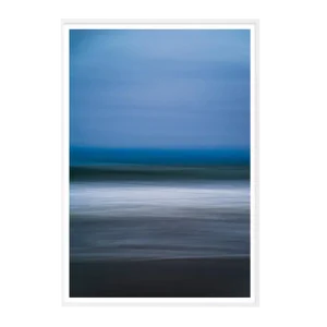 "Horizons No. 1" Abstract Seascape Framed Photograph