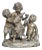 Bacchus and Children Playing with Goat, 19th Century, Bronze For Sale