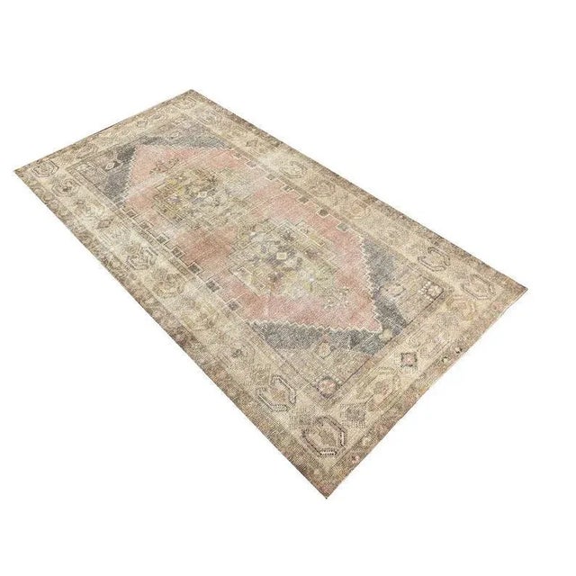 Boho Chic Antique Handmade Rug For Sale - Image 3 of 6