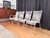 A set of four Mauser (spaghetti) chairs from the 1960s. In good original condition. The plastic on the armrests is...