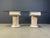 Hollywood Regency Vintage Tesselated Stone Pedestal Dining Table from Maithland Smith, 1970s For Sale - Image 3 of 12