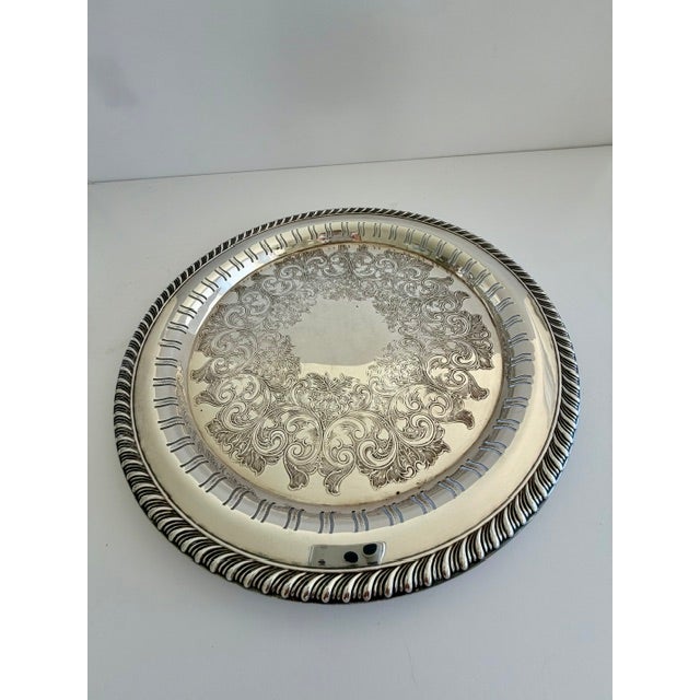 Vintage Wm Rogers Silverplate Coffee/Tea Set - Set of 4 For Sale - Image 13 of 18
