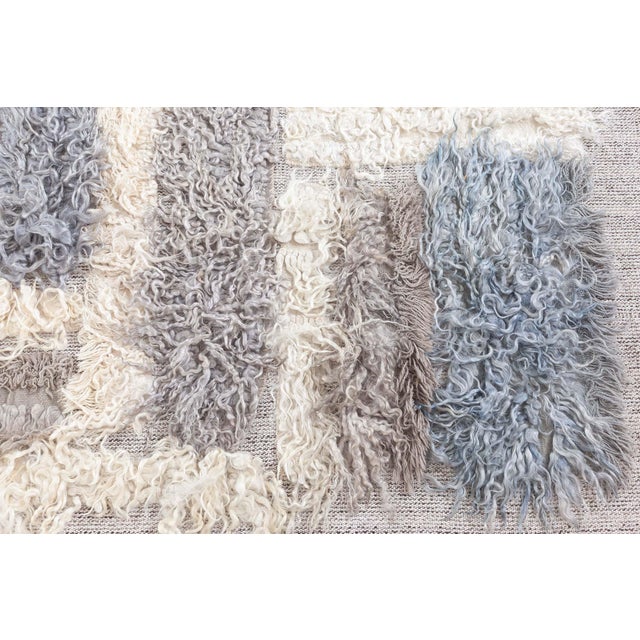Modern Modern High-Low Tulu Rug – A Tactile Work of Art by Doris Leslie Blau For Sale - Image 3 of 8