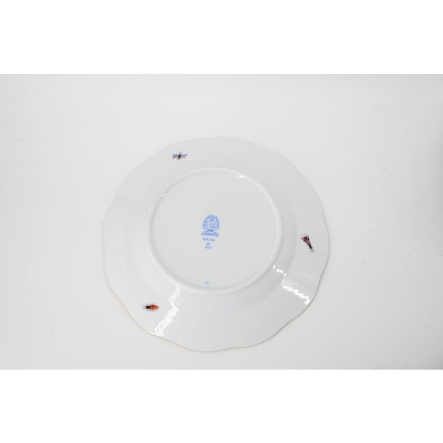 2000 - 2009 Herend Rothchild Bird Salad Dessert Plate 7.5" Never Used For Sale - Image 5 of 5