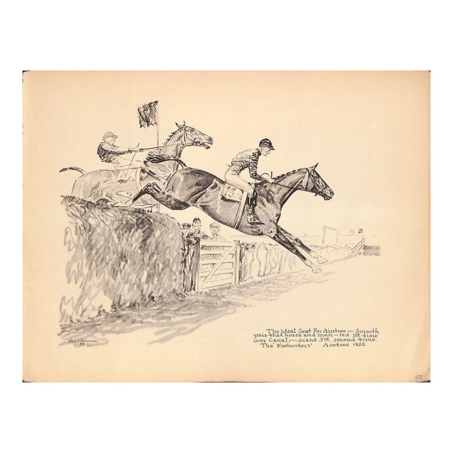 The Ideal Seat for Aintree 1932 Reproduction For Sale