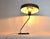 Louis kalff for Philips desk lamp model 'Romeo' This 'zigzag' shaped table lamp has a brass rod and has an fine enamelled...