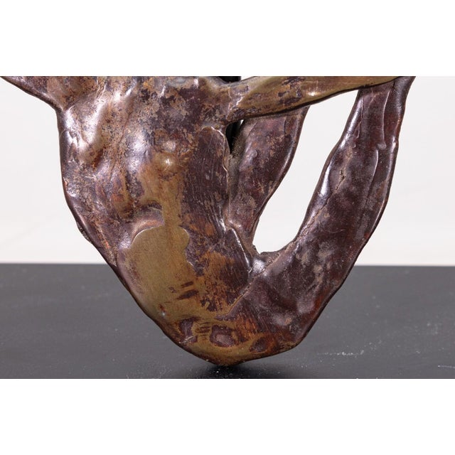 John Mills Diver Signed Contemporary Cast Bronze Figurative Sculpture 1970 For Sale In Detroit - Image 6 of 8