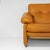 Animal Skin Large Vintage Crowned Brown Leather Sofa by Tobia Scarpa for C&B, 1972 For Sale - Image 7 of 17