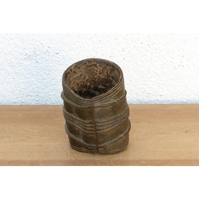 Late 19th Century 19th Century African Bronze Currency Anklet For Sale - Image 5 of 7