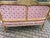 1960s French Artisan Louis XVI Pink Gilt Beech Sofa Set—3 Pc For Sale - Image 11 of 16