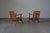 Dutch Teak and Webbing Chairs, 1950s, Set of 2 For Sale - Image 6 of 17