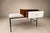 Bench with drawer in Rosewood, Fabric & Metal, Geraldo de Barros, 1950s - Lot 359B For Sale - Image 13 of 17